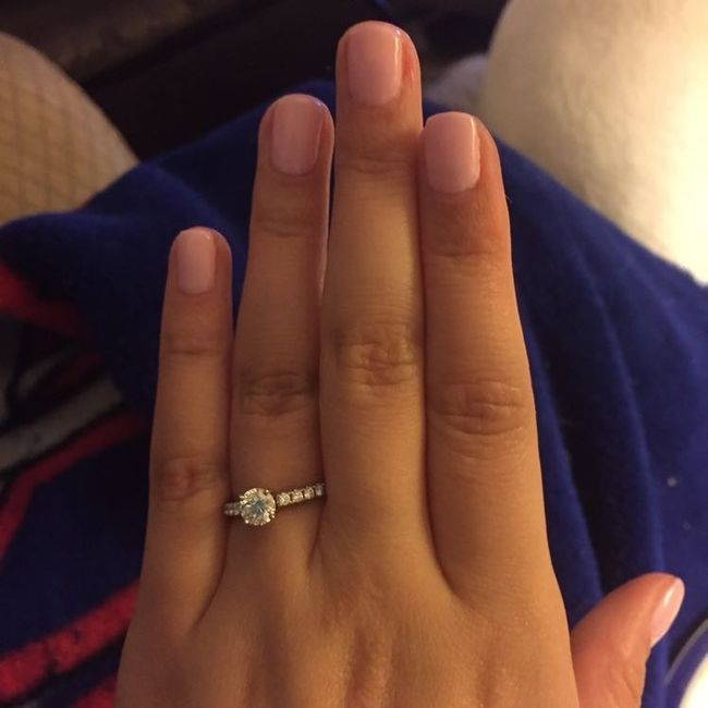 Let's see those beautiful rings lady's!