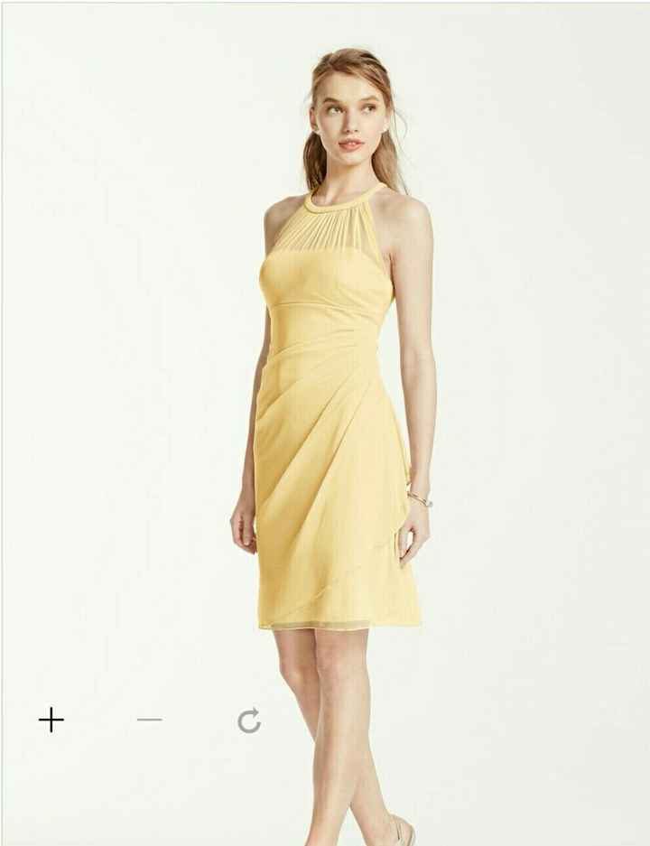 Need long bridesmaid dress!!! (light yellow, or grey)