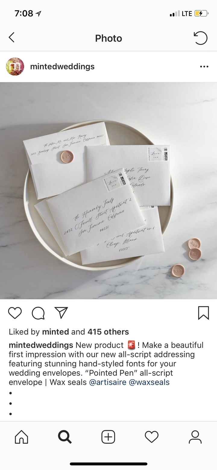 Labels for Wedding Invitations? - 1