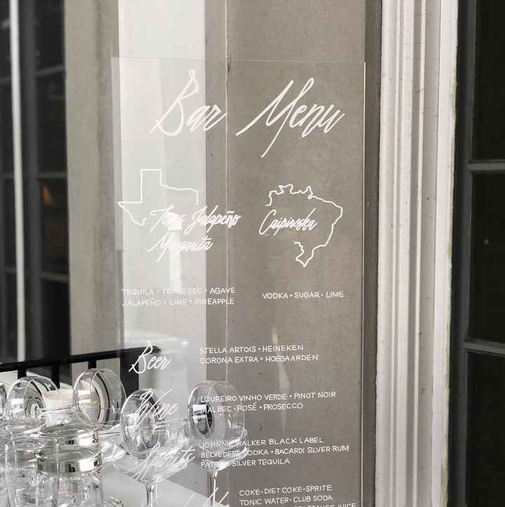Bar Menus? - 1
