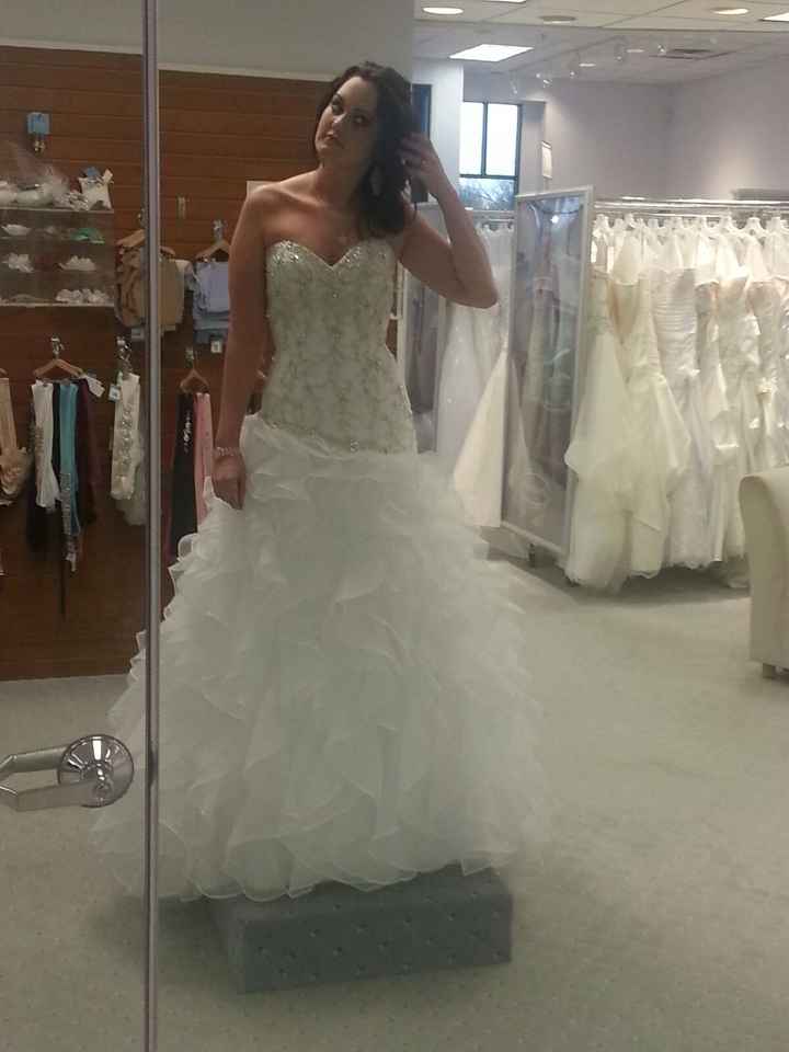 Married Gals! Before and After in your Wedding Dress...