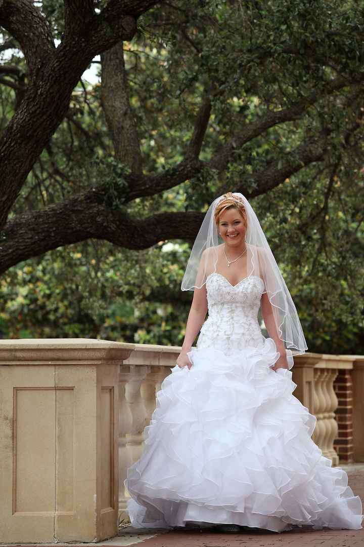 Married Gals! Before and After in your Wedding Dress...