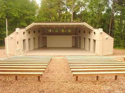 Amphitheatre Ceremony Decoration Idea