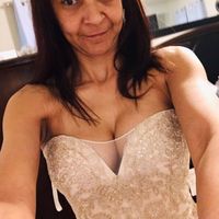 Did you add any sleeves/straps to your dress? - 1