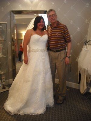 Show us the dress you said "yes" to! **pics**