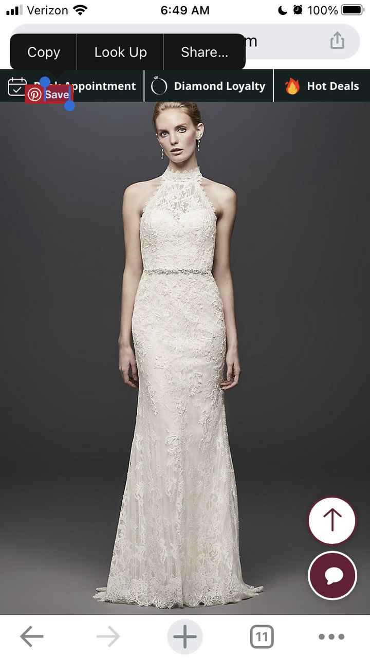 Is a halter wedding dress uncomfortable? 4