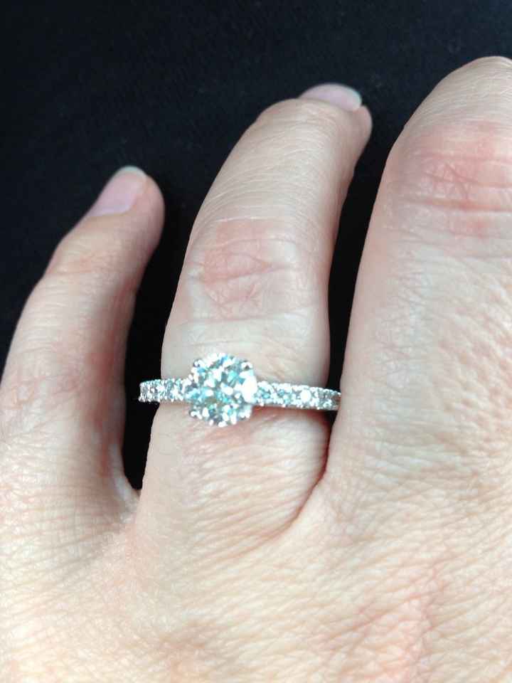 He put a ring on it!