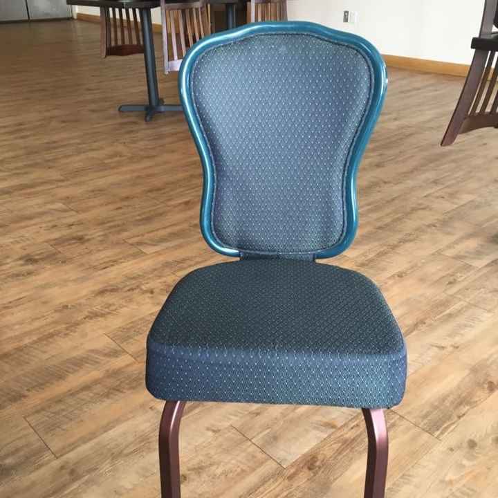 Ugly ceremony chairs!