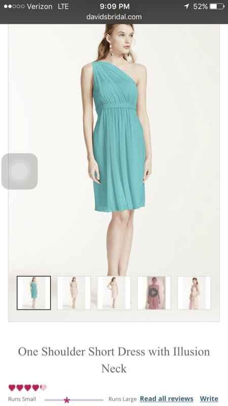 Bridesmaid dresses