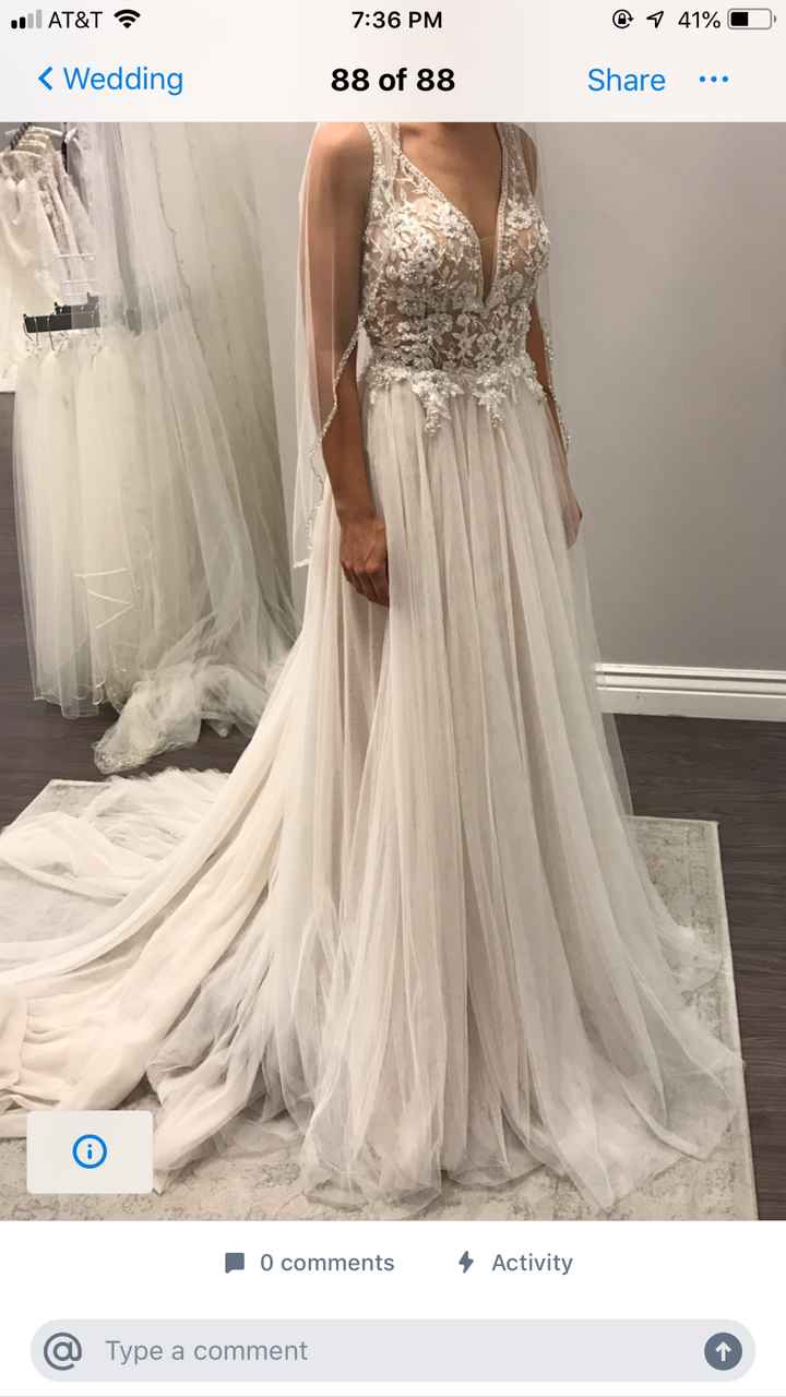 Ivory vs Moscato dress - 2