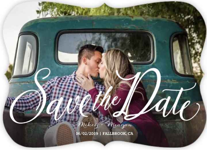 Save the dates opinions (pics of designs) - 3