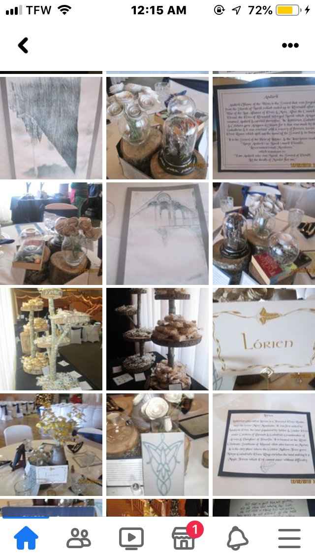 Lord of the Rings Middle Earth themed wedding 22