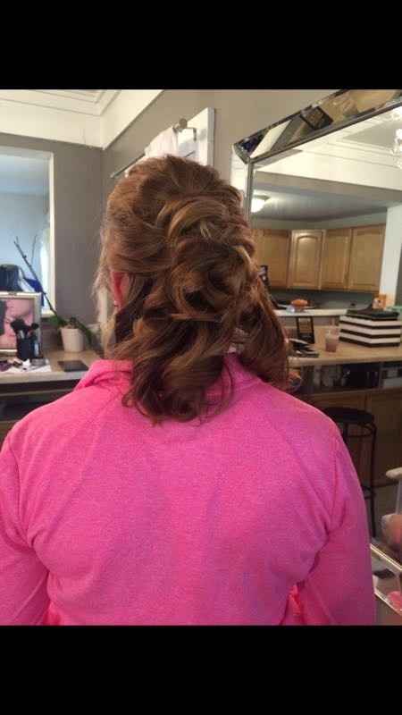 How are you planning to do your hair for the big day?