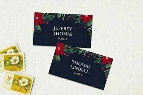 Gold picks/stakes for escort cards