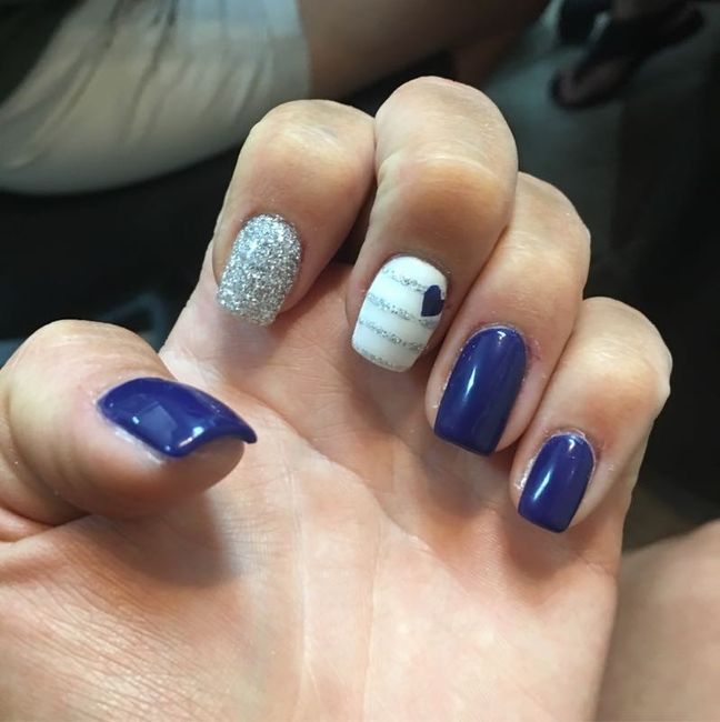 Let's see those wedding nails?