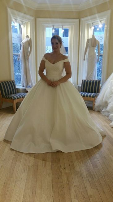 Let me see what you're wearing on your wedding day