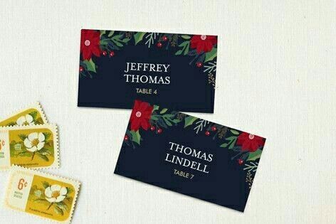 Gold picks/stakes for escort cards