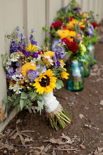Colorful/wildflower Wedding Ideas? 9