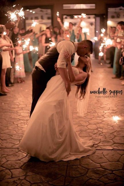 Sparklers Send off 1