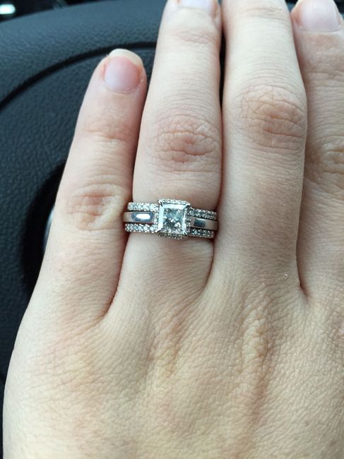 Love my wedding bands!