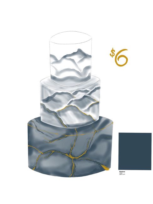 Two similar designs from the baker - Which one?!