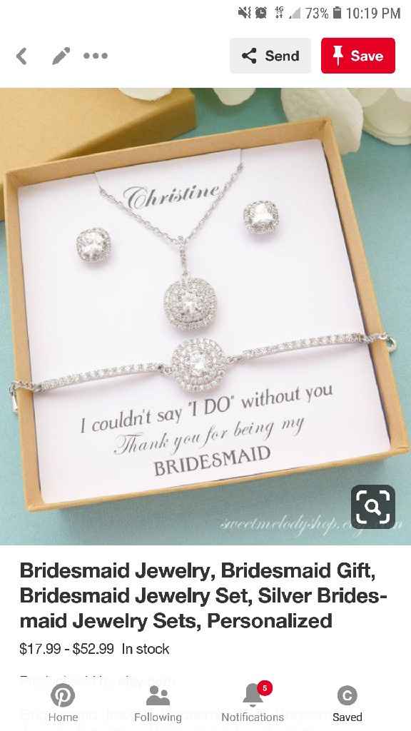 Maid of honor and bridesmaid ideas? - 1