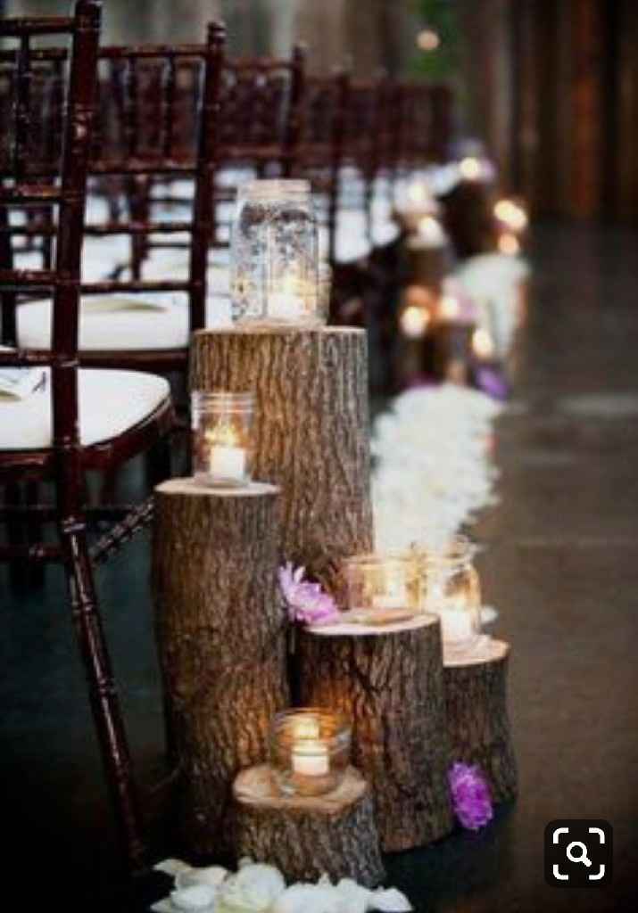 Inexpensive Aisle Decor - 1