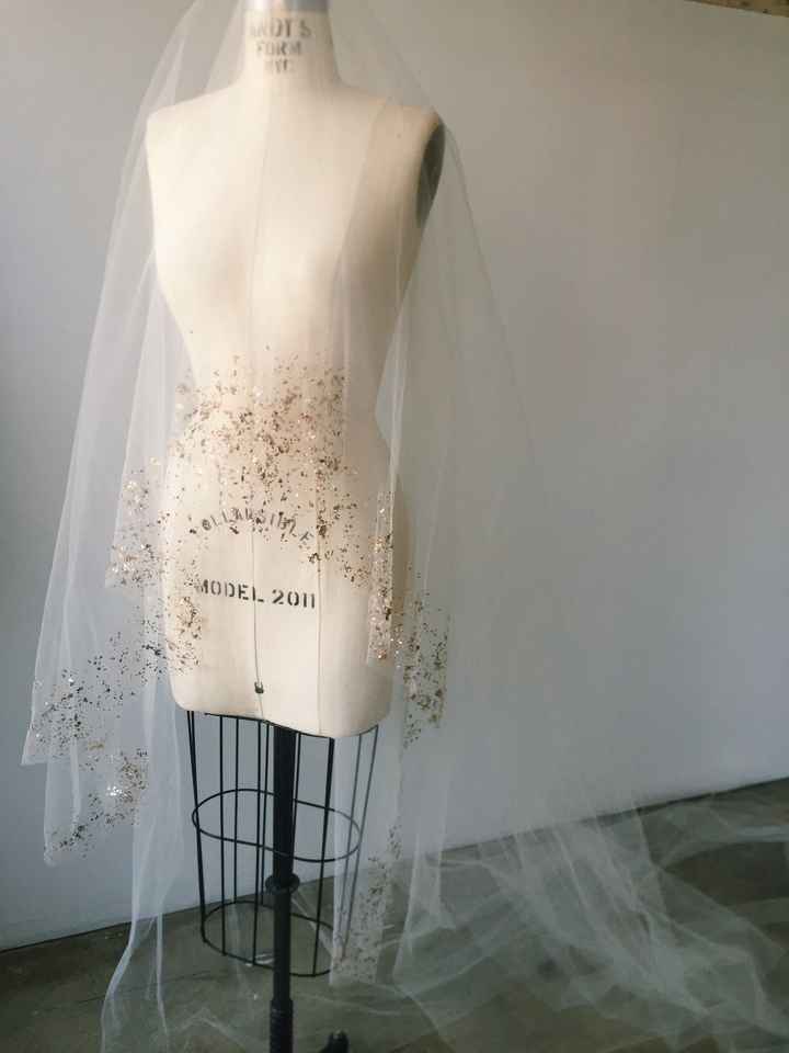 What kind of headpiece are you going with?