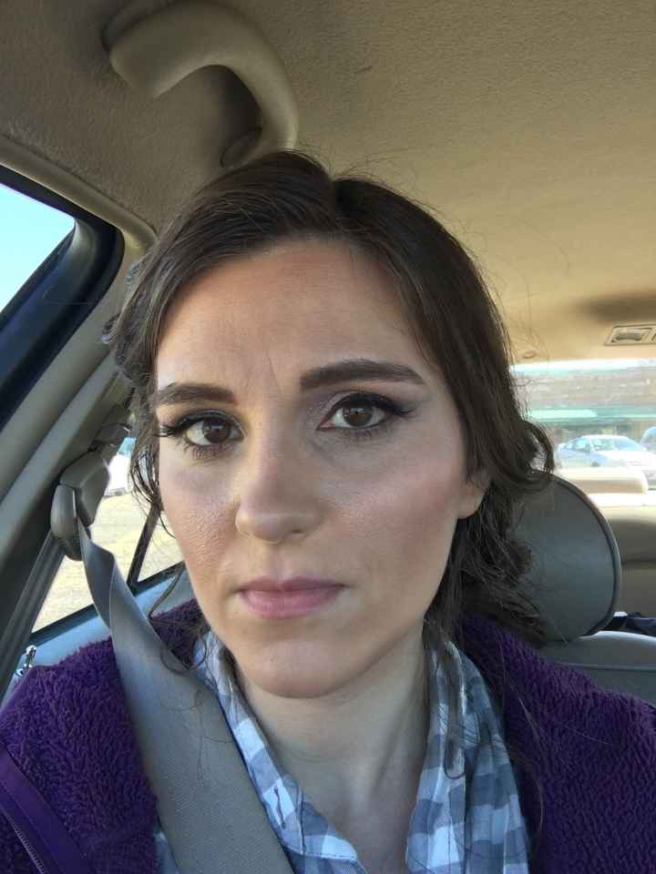 Feedback on Hair and Makeup Trial