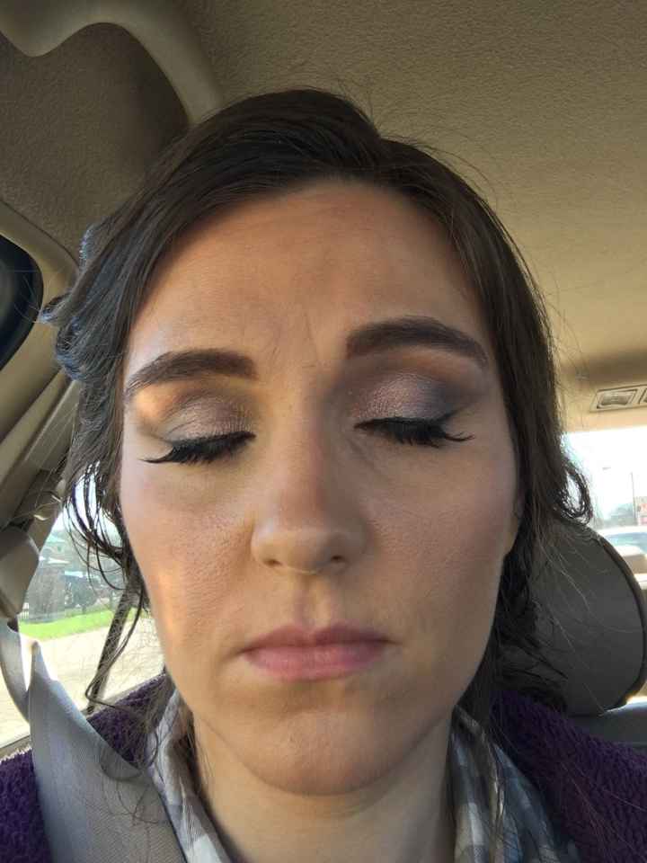 Feedback on Hair and Makeup Trial