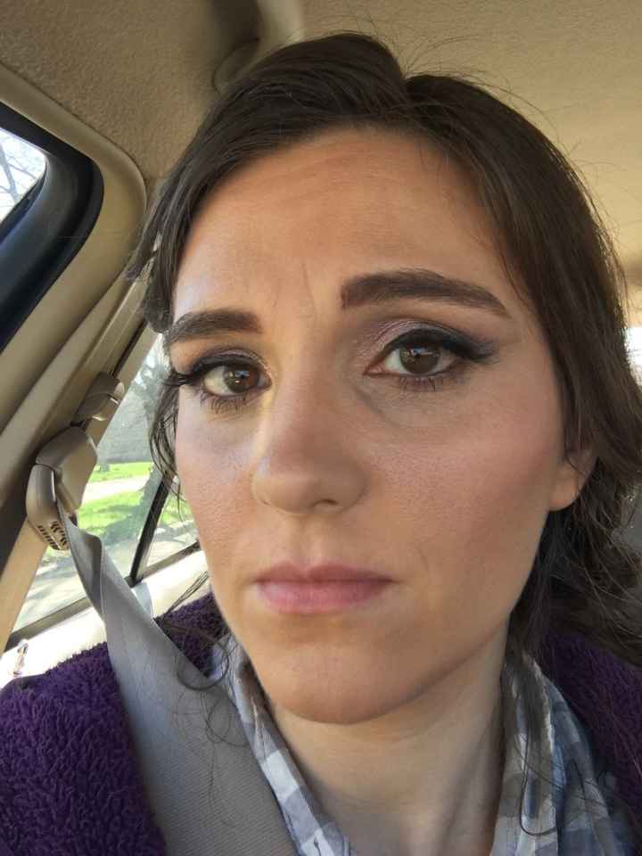 Feedback on Hair and Makeup Trial