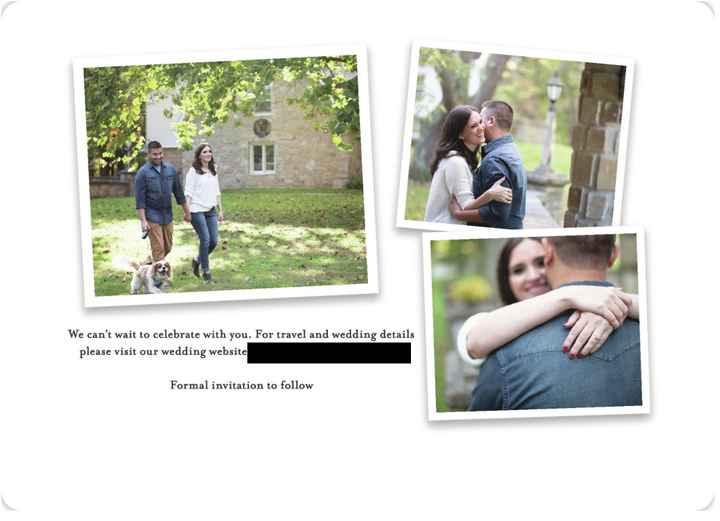 STDs/Invitations: Show them off!