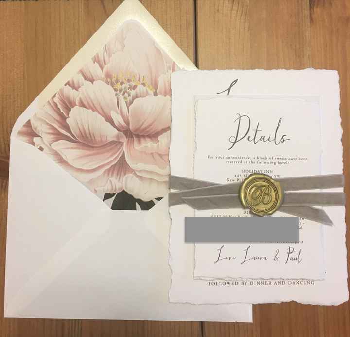 Show me your rustic/vintage wedding invitations please?