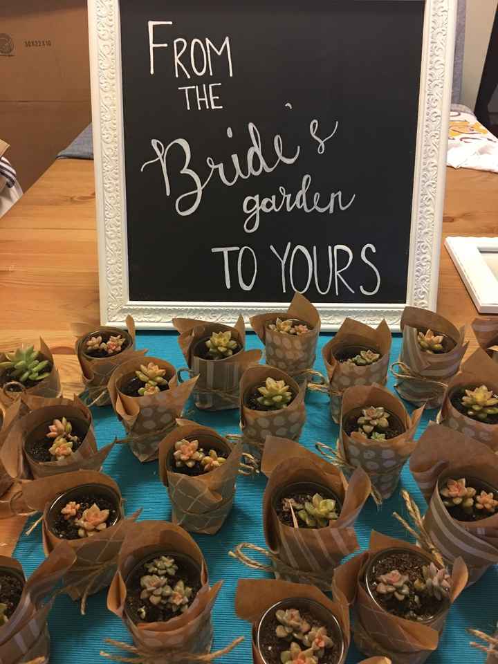 Show us your latest DIY wedding project!