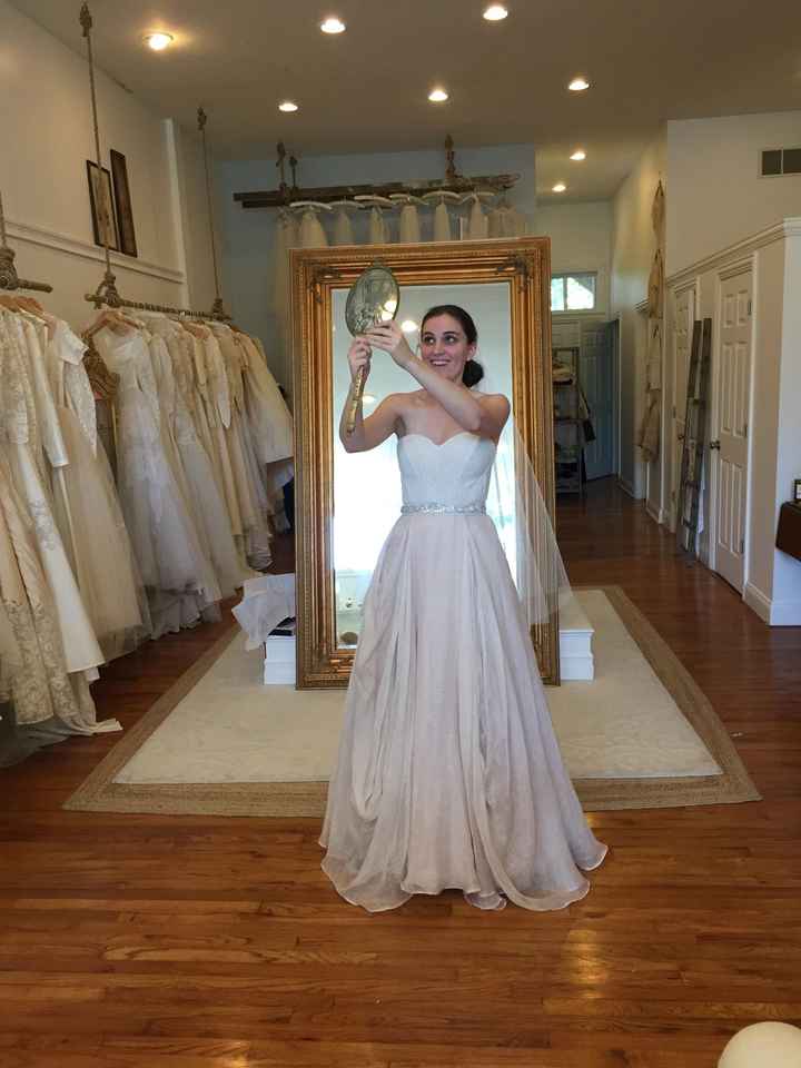 Let's see your wedding dresses.