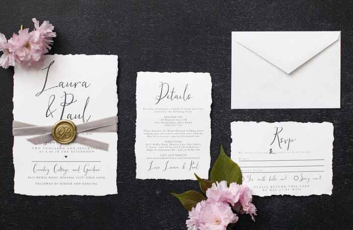 Show me your invites!! :)