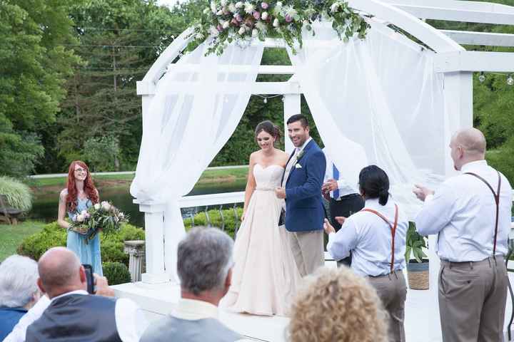Pro-Bam of Our June Garden Wedding (Pic-Heavy)