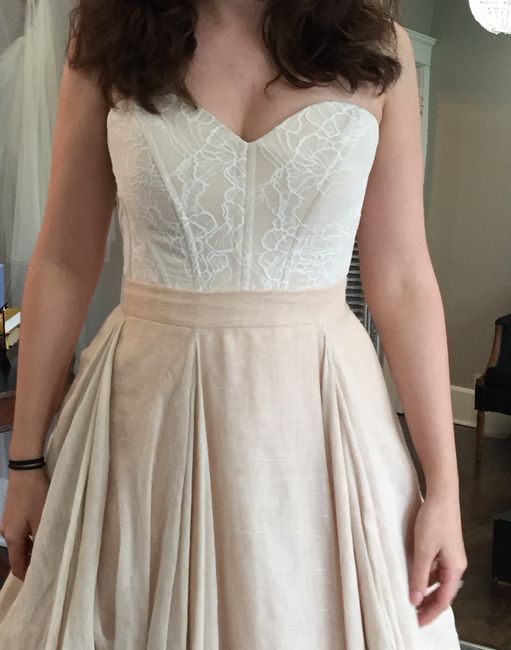did u show your partner pics of the rejected dresses? (update: show us your rejects!)