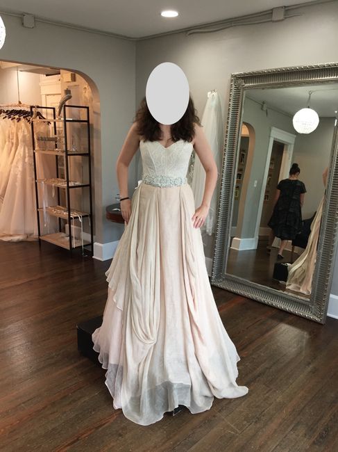 did u show your partner pics of the rejected dresses? (update: show us your rejects!)