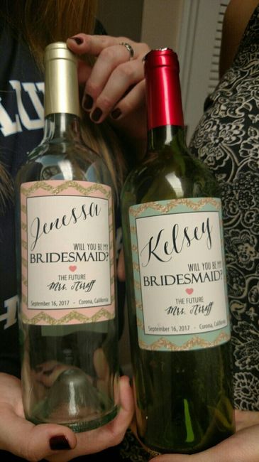 Show me your "bridesmaid boxes"