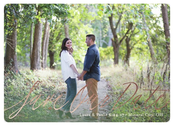Show me your save the dates!
