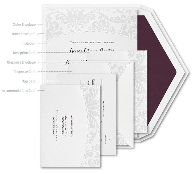 Wedding Invite Assembly