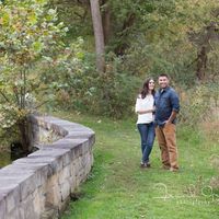 What season did you take engagement pics?