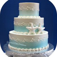beach theme wedding cake decision
