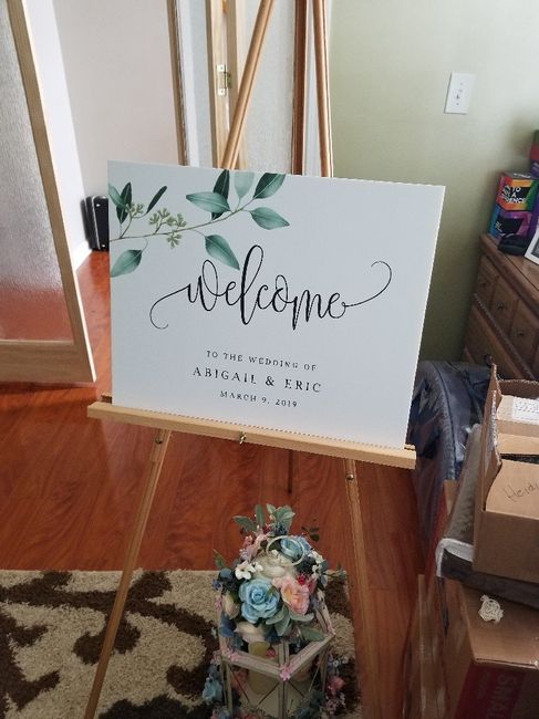 Show me your “welcome” sign - 1