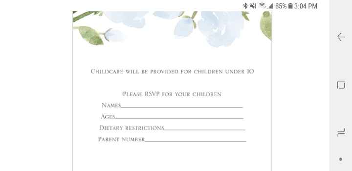 Childcare Wording Help! - 1