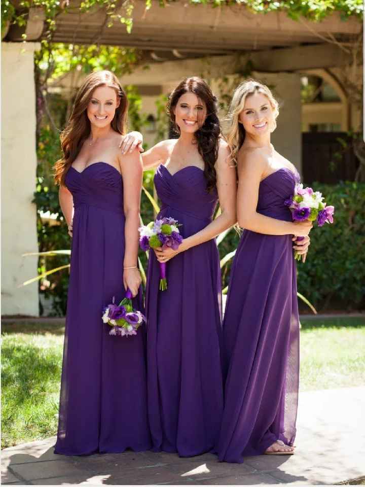 Bridesmaid color - 1