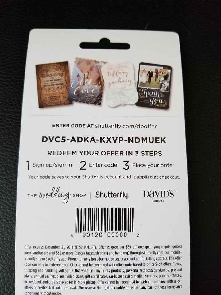 Shutterfly Giftcards Expiring - 1