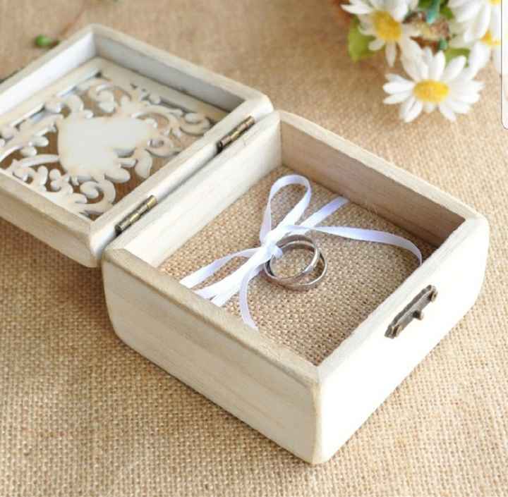 Share what you’re holding your rings in for the ceremony! :-) - 2