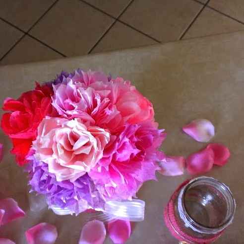 Paper flowers rather than real??